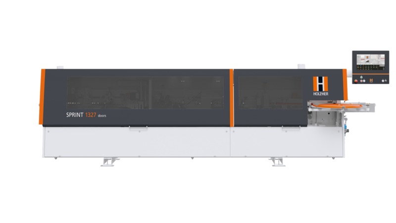 Sprint 1327 doors: obdelava masivnega lesa z robno lepilko